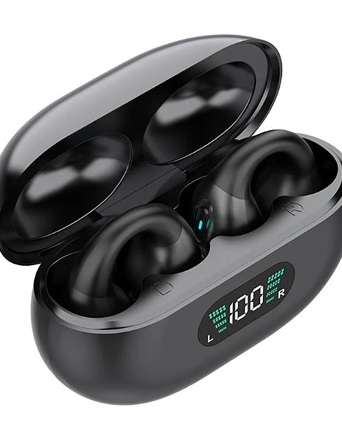 Load image into Gallery viewer, Open Ear Bluetooth Headphones Wireless Clip-On Earbuds for Iphone Android,Bluetooth 5.3 Sport Earbud for Running,Sports,Workouts,Business
