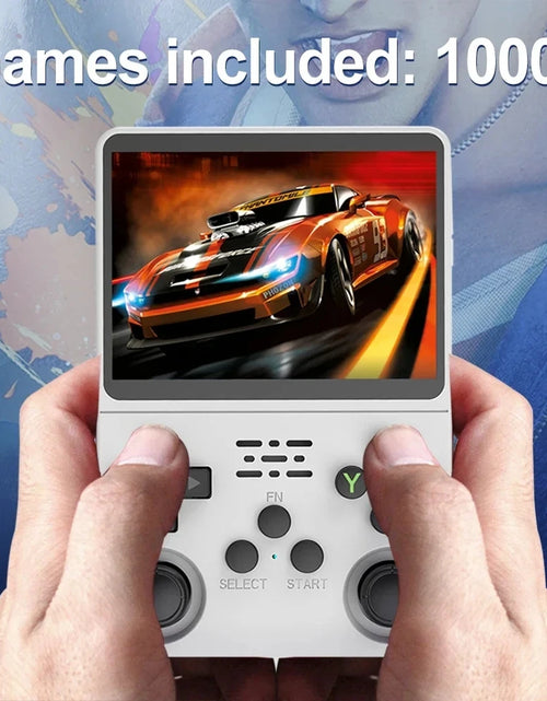 Load image into Gallery viewer, R36S ARKOS Retro Handheld Video Game Console Genuine 3.5 Inch IPS Multiple Colors Are Available Screen Portable Player 64GB Game
