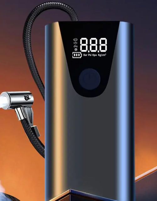 Load image into Gallery viewer, Portable Car Tire Inflator Air Pump for Car Tires Air Compressor Rechargeable Air Pump Tire Air Compressor Bikes Tire Pump
