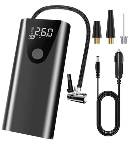 Portable Car Tire Inflator Air Pump for Car Tires Air Compressor Rechargeable Air Pump Tire Air Compressor Bikes Tire Pump