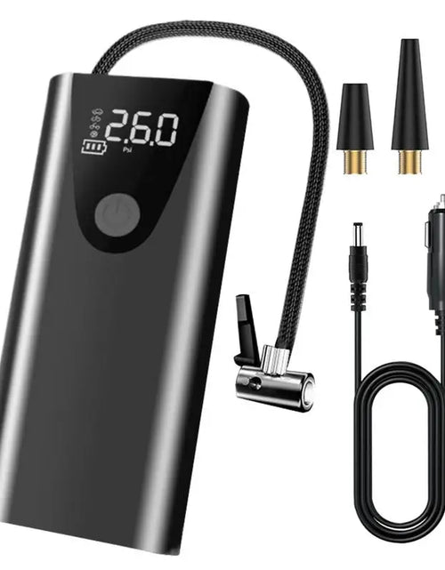 Load image into Gallery viewer, Portable Car Tire Inflator Air Pump for Car Tires Air Compressor Rechargeable Air Pump Tire Air Compressor Bikes Tire Pump
