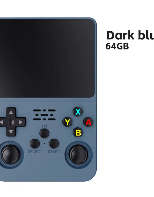 Load image into Gallery viewer, R36S ARKOS Retro Handheld Video Game Console Genuine 3.5 Inch IPS Multiple Colors Are Available Screen Portable Player 64GB Game
