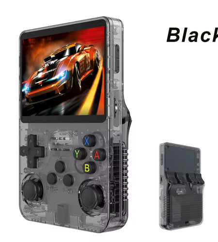 R36S Retro Handheld Video Game Console Linux System 3.5 Inch IPS Screen R35S Pro Portable Pocket Video Player 64GB Games
