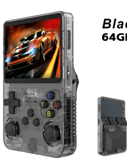 Load image into Gallery viewer, R36S ARKOS Retro Handheld Video Game Console Genuine 3.5 Inch IPS Multiple Colors Are Available Screen Portable Player 64GB Game
