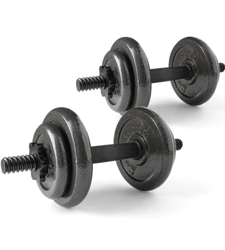 40Lb Adjustable Cast Iron Dumbbell Set