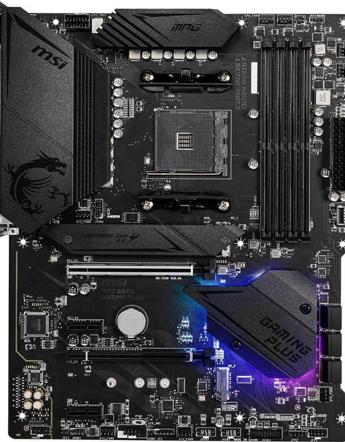 Load image into Gallery viewer, MPG B550 GAMING plus Desktop Motherboard - AMD Chipset - Socket AM4 - ATX (244343)
