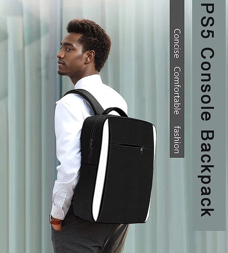 Suitable for PS5 Console Storage Bag, PS5 Game Accessories Storage Bag, PS5 Console Backpack, Portable Backpack for Going Out