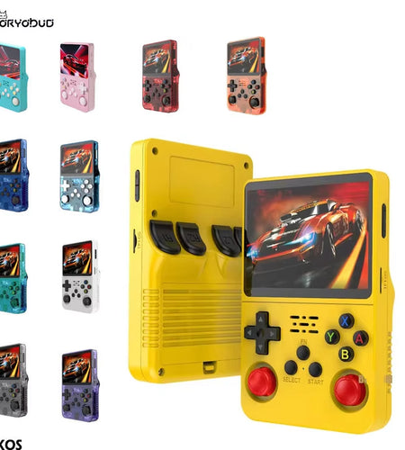 R36S ARKOS Retro Handheld Video Game Console Genuine 3.5 Inch IPS Multiple Colors Are Available Screen Portable Player 64GB Game