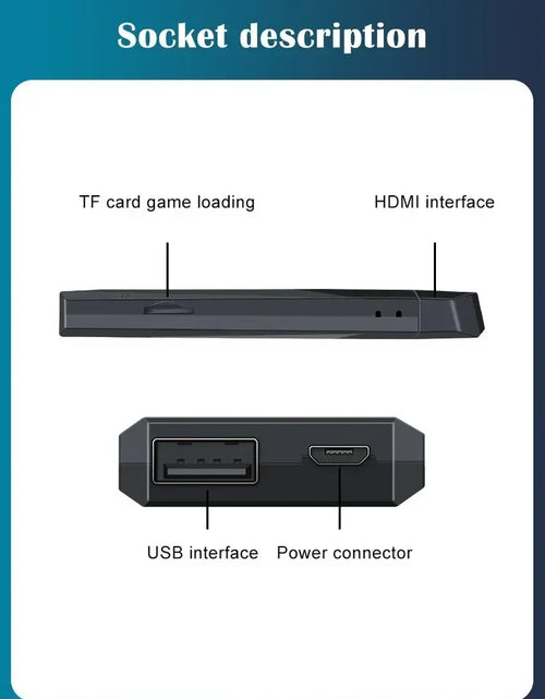 Load image into Gallery viewer, M8 Retro Video Game Console 2.4G Wireless Console Game Retro Game Stick 4K 10000 Games Portable Dendy Game Console for TV
