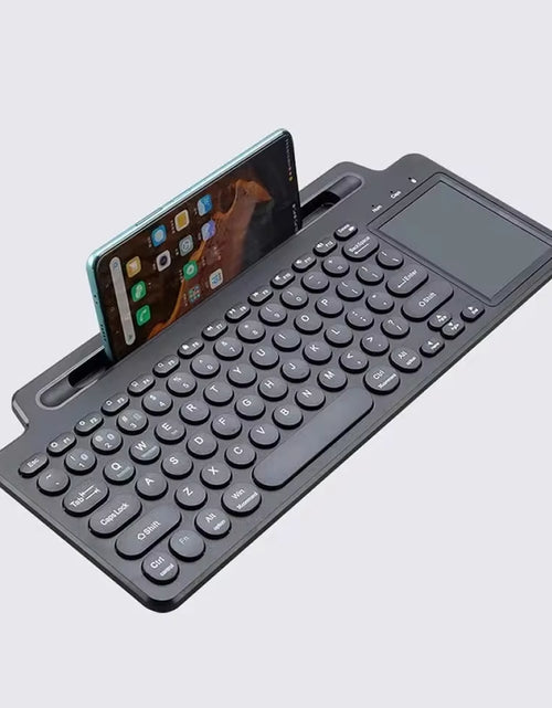 Load image into Gallery viewer, Bluetooth Keyboard 2.4G Wireless Keyboard with Touchpad Card Slot Keyboard for Laptop Tablet Android IOS Ipad Gaming Keyboard
